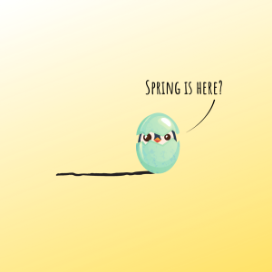 Spring is here? Image created by Daniele Frau with Canva. 